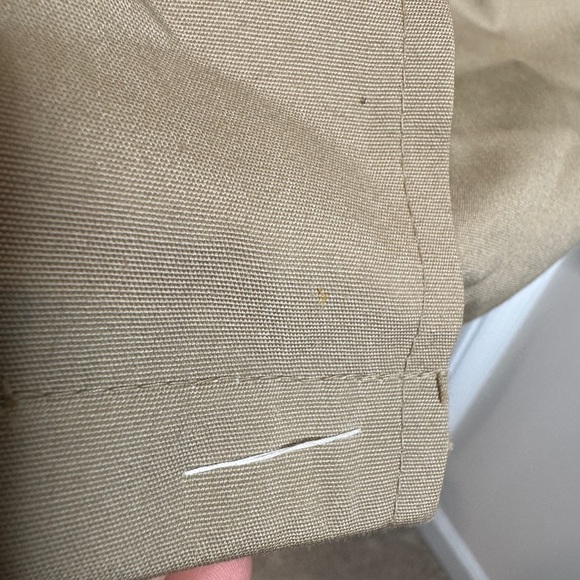 Vintage Silver Cloud Men’s Insulated Placket Trench Coat w/Removable Liner - Picture 9 of 11